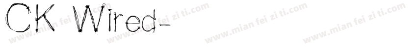 CK Wired字体转换